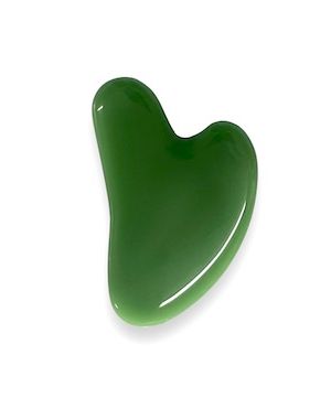 Gua Sha – JADE  1.8cm x 5cm to 9.5cmx 5.5 cm Shapes Vary