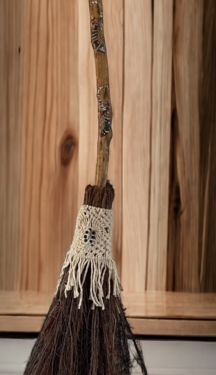 Hand Made Besom Broom (FULL SIZE)